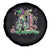 Funny Mardi Gras In Alabama AL Spare Tire Cover Moon Pie Jester Hat