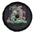Funny Mardi Gras In Alabama AL Spare Tire Cover Moon Pie Jester Hat