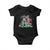 Funny Mardi Gras In Alabama AL Baby Onesie Moon Pie Jester Hat