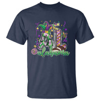 Funny Mardi Gras In Alabama AL T Shirt Moon Pie Jester Hat
