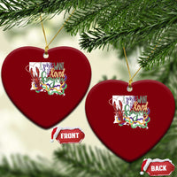 Funny Mardi Gras Louisiana Ceramic Ornament I Just Want To Be Loved Bayou Crawfish Beads