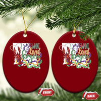 Funny Mardi Gras Louisiana Ceramic Ornament I Just Want To Be Loved Bayou Crawfish Beads