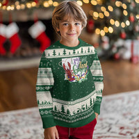 Funny Mardi Gras Louisiana Ugly Christmas Sweater I Just Want To Be Loved Bayou Crawfish Beads