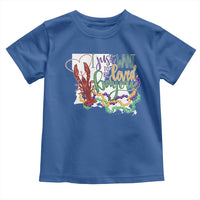 Funny Mardi Gras Louisiana Toddler T Shirt I Just Want To Be Loved Bayou Crawfish Beads
