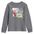 Funny Mardi Gras Louisiana Youth Sweatshirt I Just Want To Be Loved Bayou Crawfish Beads