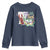 Funny Mardi Gras Louisiana Youth Sweatshirt I Just Want To Be Loved Bayou Crawfish Beads