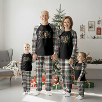Funny Mardi Gras Nurse Krewe Healthcare Plaid Pajama Set