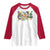 Funny Mardi Gras Nurse Krewe Healthcare Raglan Shirt
