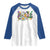 Funny Mardi Gras Nurse Krewe Healthcare Raglan Shirt