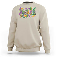 Funny Mardi Gras Nurse Krewe Healthcare Sweatshirt