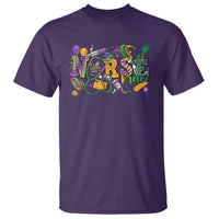 Funny Mardi Gras Nurse Krewe Healthcare T Shirt