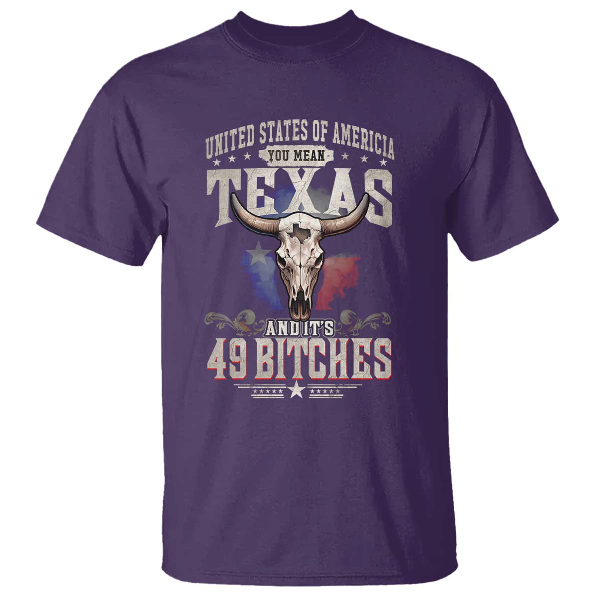Funny Texan T Shirt United States Of America You Mean Texas And It's 49 Bitches