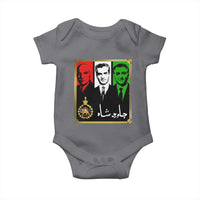 Pahlavi Kings of Iran Baby Onesie Javid Shah Long live the King