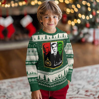 Pahlavi Kings of Iran Ugly Christmas Sweater Javid Shah Long live the King