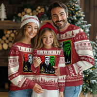 Pahlavi Kings of Iran Ugly Christmas Sweater Javid Shah Long live the King