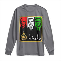 Pahlavi Kings of Iran Long Sleeve Shirt Javid Shah Long live the King