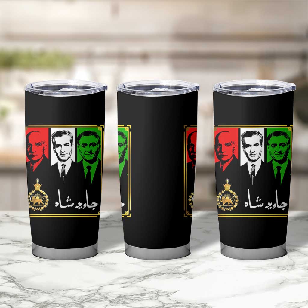 Pahlavi Kings of Iran Tumbler Cup Javid Shah Long live the King