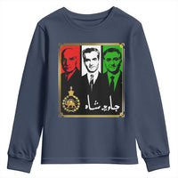 Pahlavi Kings of Iran Youth Sweatshirt Javid Shah Long live the King