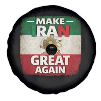 Make Iran Great Again Spare Tire Cover MIGA Vintage Persian Lion Flag