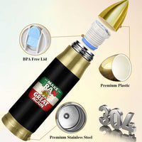 Make Iran Great Again Bullet Tumbler MIGA Vintage Persian Lion Flag