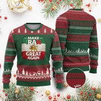Make Iran Great Again Ugly Christmas Sweater MIGA Vintage Persian Lion Flag