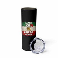 Make Iran Great Again Skinny Tumbler MIGA Vintage Persian Lion Flag