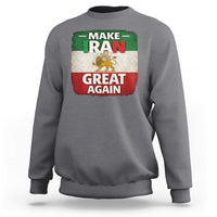 Make Iran Great Again Sweatshirt MIGA Vintage Persian Lion Flag