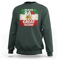 Make Iran Great Again Sweatshirt MIGA Vintage Persian Lion Flag