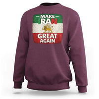 Make Iran Great Again Sweatshirt MIGA Vintage Persian Lion Flag