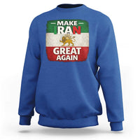 Make Iran Great Again Sweatshirt MIGA Vintage Persian Lion Flag