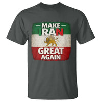 Make Iran Great Again T Shirt MIGA Vintage Persian Lion Flag