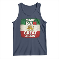 Make Iran Great Again Tank Top MIGA Vintage Persian Lion Flag