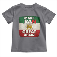 Make Iran Great Again Toddler T Shirt MIGA Vintage Persian Lion Flag