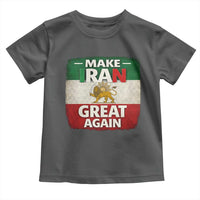 Make Iran Great Again Toddler T Shirt MIGA Vintage Persian Lion Flag