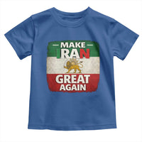 Make Iran Great Again Toddler T Shirt MIGA Vintage Persian Lion Flag