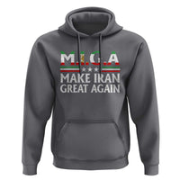 Make Iran Great Again Hoodie MIGA Emblem Of Iran Persian Lion Flag
