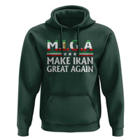 Make Iran Great Again Hoodie MIGA Emblem Of Iran Persian Lion Flag