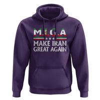 Make Iran Great Again Hoodie MIGA Emblem Of Iran Persian Lion Flag