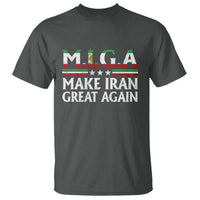 Make Iran Great Again T Shirt MIGA Emblem Of Iran Persian Lion Flag