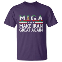 Make Iran Great Again T Shirt MIGA Emblem Of Iran Persian Lion Flag