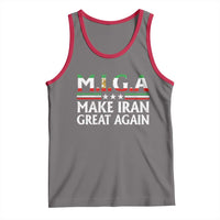 Make Iran Great Again Tank Top MIGA Emblem Of Iran Persian Lion Flag