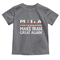 Make Iran Great Again Toddler T Shirt MIGA Emblem Of Iran Persian Lion Flag