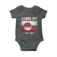 Hands Off Greenland Baby Onesie Greenland EST 1262 Political Protest