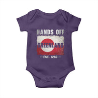 Hands Off Greenland Baby Onesie Greenland EST 1262 Political Protest