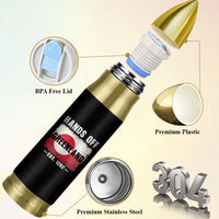 Hands Off Greenland Bullet Tumbler Greenland EST 1262 Political Protest