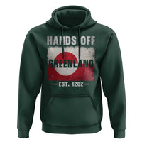 Hands Off Greenland Hoodie Greenland EST 1262 Political Protest