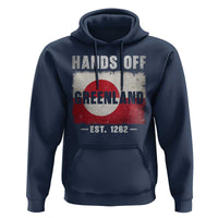Hands Off Greenland Hoodie Greenland EST 1262 Political Protest