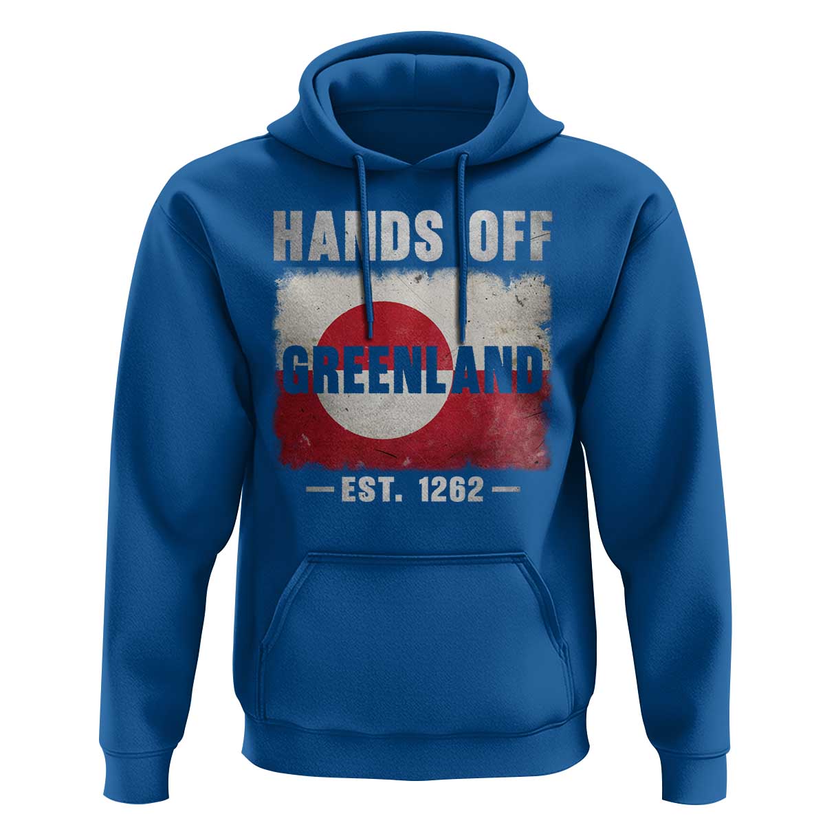 Hands Off Greenland Hoodie Greenland EST 1262 Political Protest
