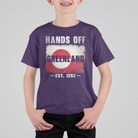 Hands Off Greenland T Shirt For Kid Greenland EST 1262 Political Protest