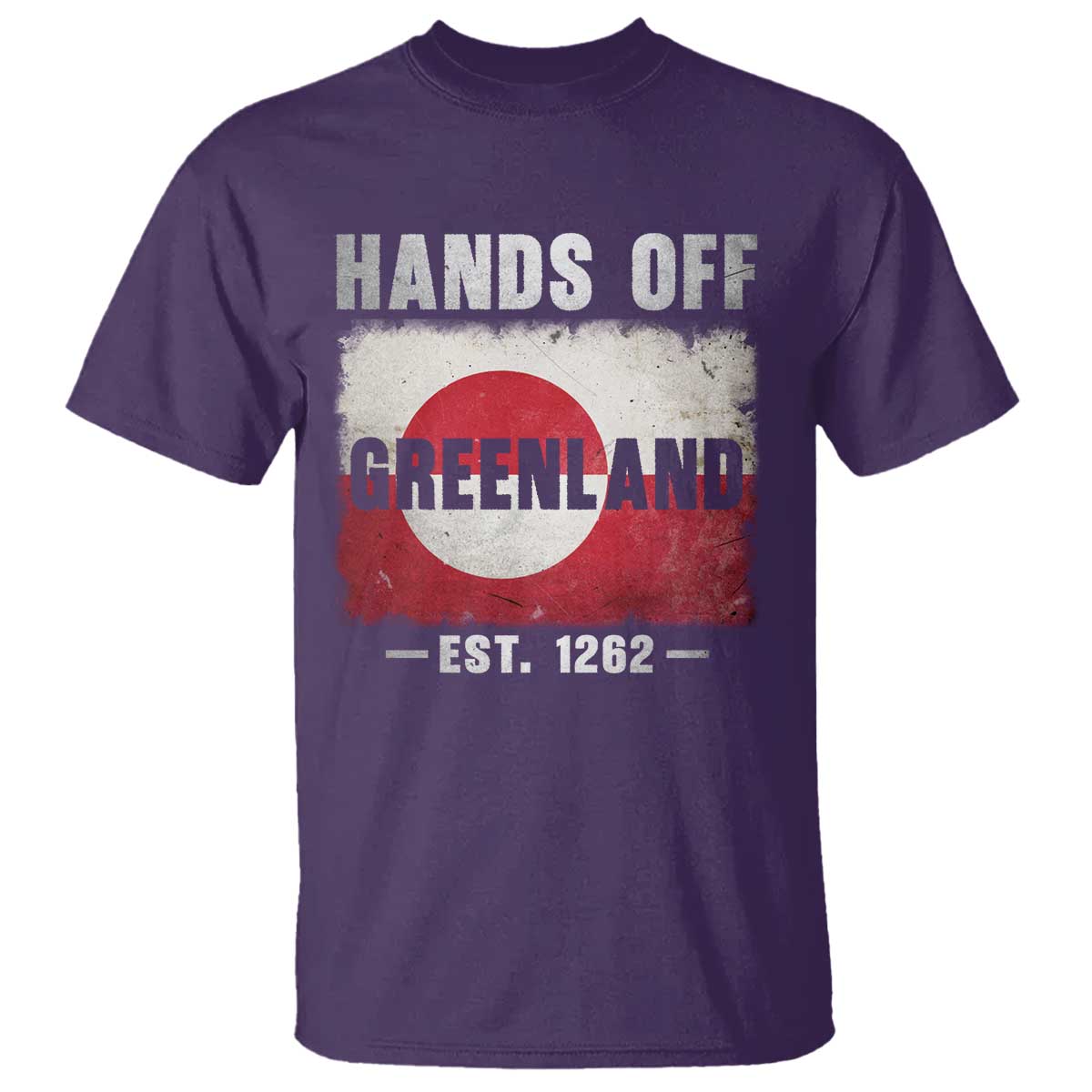 Hands Off Greenland T Shirt Greenland EST 1262 Political Protest